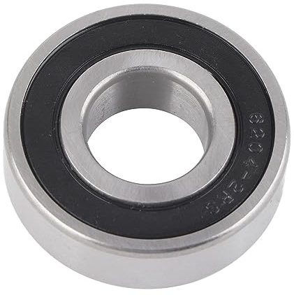 TOPINCN Rodamiento de Bolas Ligero con Sello de Doble Cara 6204‑2RS para Industria Ligera, 10 Piezas, 17x47x14 Mm