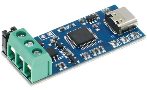 USB till CAN-modul, stöder CAN FD-protokoll, snabbt STM32G4-chipp, CAN-bussanalysator V2.0, typ-C-gränssnitt, kompakt design, öppen källa, ansluts till en dator via USB