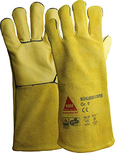 Zentrallager Mühlheim II Super - Guantes de soldador (talla 10)