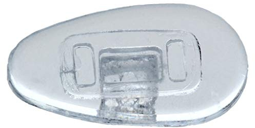 2 Paar (4 Stück) Nasenpads/Brillenpads - Silikon Klicksystem, verschie. Größen (Tropfen 15mm)