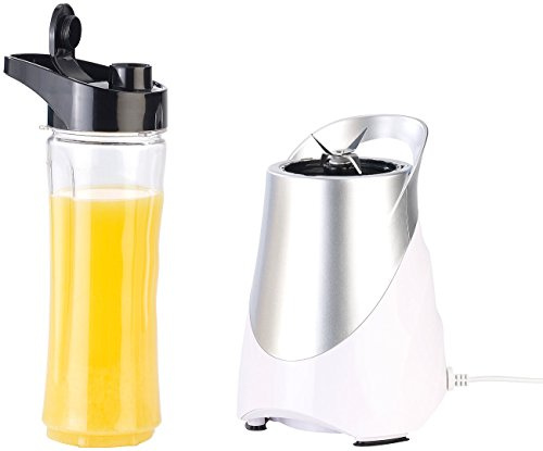 Rosenstein & Söhne Shake Mixer: 2in1-Standmixer inklusive Smoothie-Mix-Trinkbecher, 300 Watt, 600 ml (Smoothie mit Becher, Mischer, Zitruspresse)