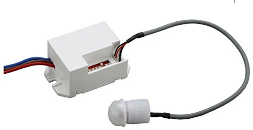 Mini PIR Motion Sensor Switch - 360 Degree Infrared Motion Detector Ceiling Universal Mounted - Led Suitable with 120/360 Detection Angle