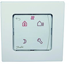 Danfoss 088U1020 x Raumthermostat, Weiß, x