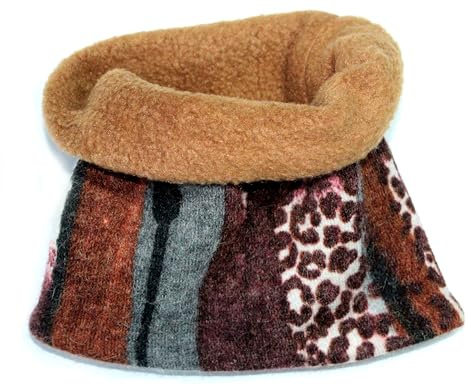Maßanfertigung: Hunde Loop Hundeschal Hundeschlauchschal für kleine mittlere Hunde, Design Jäger Look Animal Tarn Camouflage