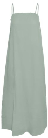 VERO MODA VMNATALI Singlet Dress WVN GA SPE, Siltgrön, S