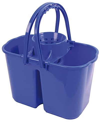 RS 14L BLUE Double Mop Bucket & Wringer 8+6ltr 102950B