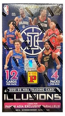 2021-22 Panini Illusions Basketball Tmall Edition Box-Sammelkarten