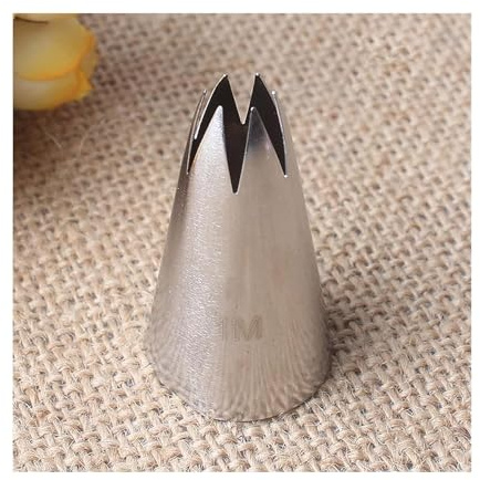 Cake Piping Nozzles Piping Tips Large 304 Stainless Steel 580/1m/m895 Cake Piping Nozzles Cake Nozzale Cake Puff Decorating Tool Nozzles Tip Unique Decoration