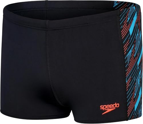 Speedo Herren Hyperboom Panel Aquashort | Schwimmtraining | Fitness | Chlorbeständig Schwimmbekleidung (1er Pack)