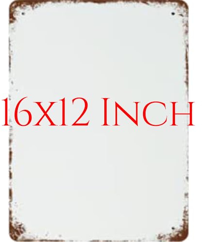 Targa in metallo personalizzata per cortile, stile vintage, decorazione da parete, per interni ed esterni (verticale, 40x 30cm)