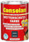 Consolan Wetterschutzfarbe, Deckender Holzschutz für Außen, Nachtblau, 750 ml
