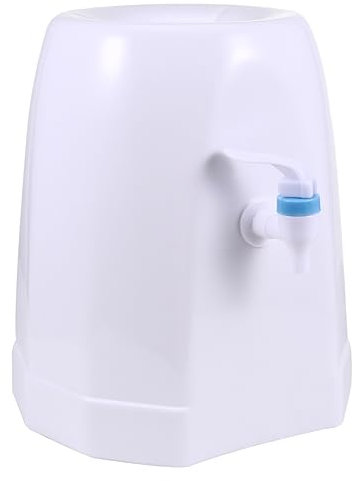 Gadpiparty Distributore d Acqua Da Banco Distributore d Acqua Barile Fontanella Da Tavolo in Plastica Resistente All Usura Semplice Da Pulire e Usare