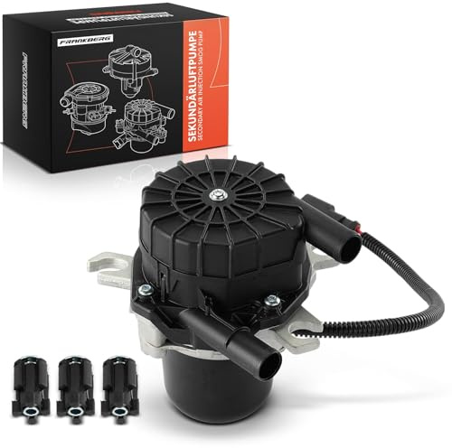 Frankberg Sekundärluftpumpe 2-polig 9653340580 | Kompatibel mit Xsara N1, C5 I Break DE, 306 7B N3 N5, Xsara Picasso N68, 307 CC 3B, C5 I DC, C4 I LC, 307 Break 3E