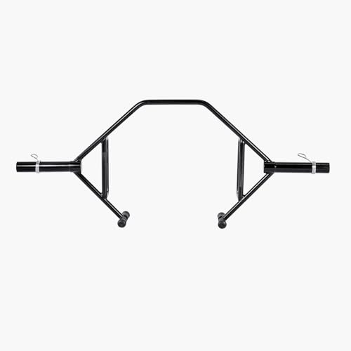 VEVOR Barre Hexagonale pour Disque 5 cm, Trap Bar Charge 360 kg, Cadre Ouvert et Poignée Moletée, Barre de Musculation pour Squats, Soulevés de Terre, Haussement d'Épaules, Haltérophilie, Gym
