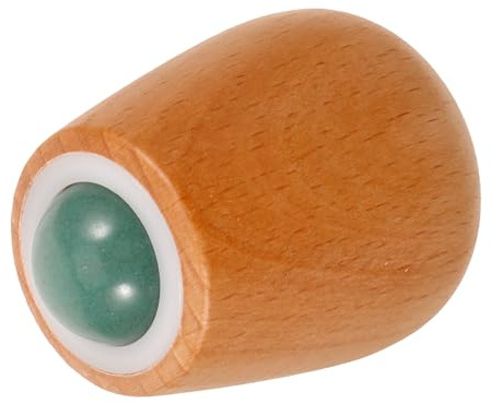 TOYANDONA Jade Gesichtsroller mit Kühlfunktion Massagegerät für Gesicht und Nacken Entspannender Massage roller aus Edelstein Fördert Hautregeneration und Cremetiefenwirkung Handliches