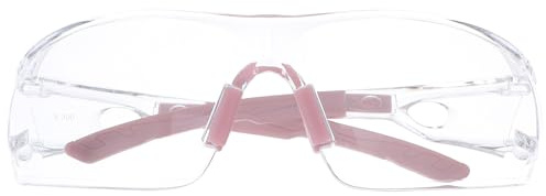 NAMOARLY Lunettes de Sécurité Coupe-Vent et Anti-Poussière Transparentes Anti-Buée pour Moto et Chantier Protection Oculaire Légère et Résistante Adaptées aux Conditions Froides et