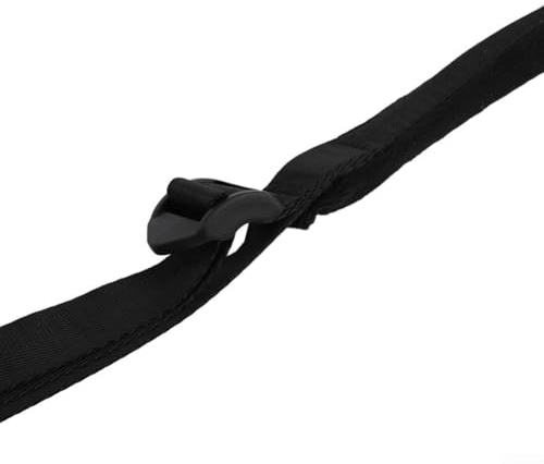 Rehoetom Adjustable Nylon Accordion Shoulder Strap for 8-48 and 60-120 Bass Accordions, Soft Padded with Plush Lining, Lightweight and Breathable, Black(60-120 Bass)