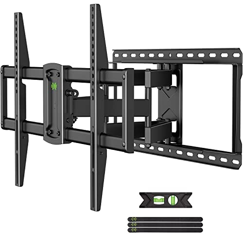 USX-MOUNT TV Wandhalterung Schwenkbar Neigbar für 37-90 TVs, Max.VESA 600x400mm, Schwerlast Fernseher Halterung bis zu 60-68kg, Universal mit Ausziehbar