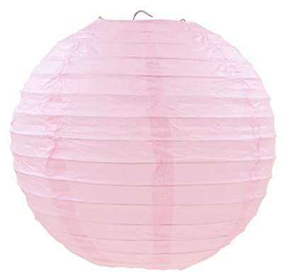 1 STÜCK 10-40 cm China Papierlaternen Festival Liefert Kinder Geburtstag Hochzeit Dekoration Dekor Geschenk Handwerk DIY Lampion Laterne-rosa, 10 cm (4 Zoll)