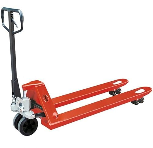 Schefer Gabelhubwagen 2000 Kg Gabellänge 2500 mm Polyurethan Tandem