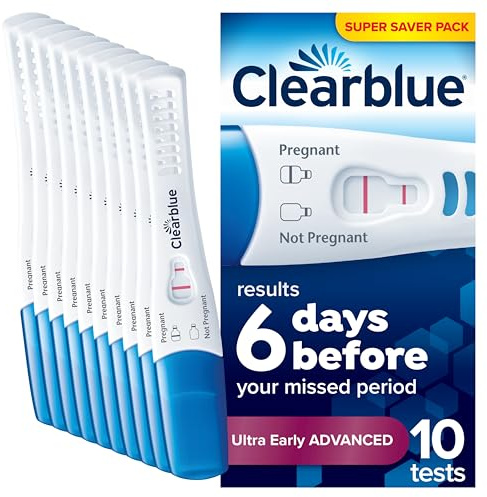 Clearblue Ultra Early Advanced Pregnancy Test, 10