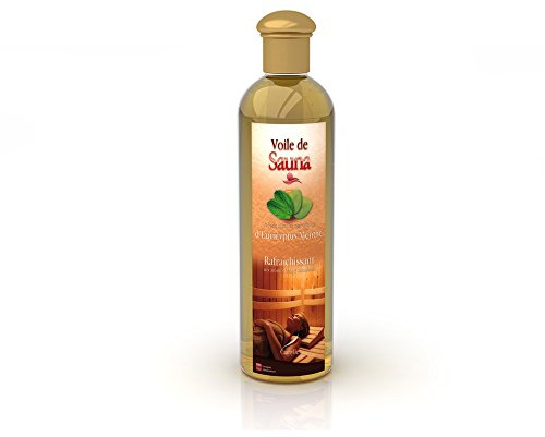 Camylle - Sauna-Aufguss Eukalyptus/Minze - Ausgezeichneten Sauna-Aufguss aus Hochwertigen und Naturreinen Ätherischen Ölen - Erfrischend Mit frischen und anregenden Aromen - 500ml