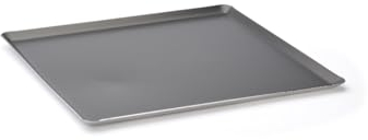 De Buyer - Plaque patissière CHOC en aluminium antiadhésif - GN 2/3 (35 x 32 cm) -, Noir