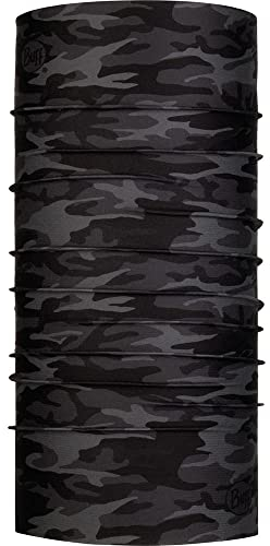 Buff CoolNet UV+ Multifunktionstuch Camo Black, Schwarz