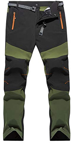 7VSTOHS Hommes Pantalon de Randonnée Outdoor Printemps - Respirant Léger pour Marche, Escalade, Équitation - Décontracté et de Travail