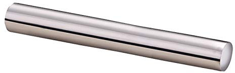 JLCP Mattarello in Acciaio Inossidabile, Varie Dimensioni, Cavo Anti-Aderente Rolling Pin per Pasticceria Pizza Pasta, Strumenti di Cottura della Cucina,Diametro 3 Cm,32cm