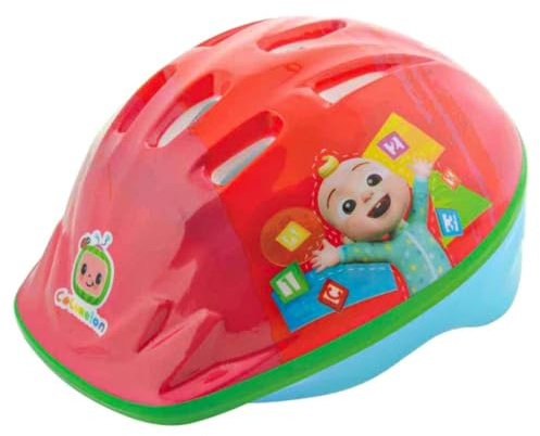 Cocomelon Safety Helmet for Kids, Children & Toddlers - Impact Resistant & Durable Helmet for Bicycle, Scooter, Rollerskate, Skateboard - Lightweight & Adjustable - Protective Gear for Boys & Girls