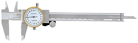 FUNTLY Uhren-messschieber 150 mm/200 mm/300 mm 0,02 mm Edelstahl-Messschieber Messschieber Mikrometer-Messschieber Messschieber (Color : 0-300mm)