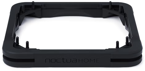 Noctua NV-MPG1-12.Black, Mehrzweck-Dichtlippe für 120mm Lüfter | Ideal um Luft nach oben abzuführen, enge Dichtung für größte Effizienz, Anti-Vibrations-Design, einfache werkzeuglose Montage