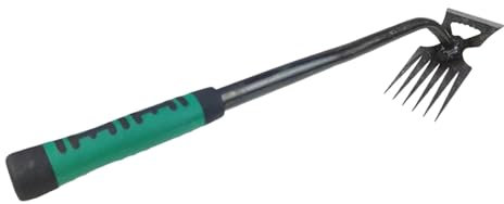 Unkrautstecher Edelstahl, 2024 Neu Wurzeljäter Manuelles Unkrautjätgerät aus Edelstahl, Manueller Weeder Löwenzahnzieher Rasenmäher für den Garten Rasen Hof (36cm)