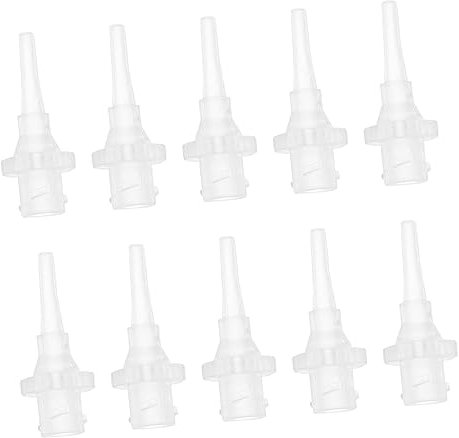 BCOATH 100stücke Ohrreiniger-einwegspitzen Aus Hochwertigem Pvc-material Ersatz-ohrreiniger-röhrchen Für Ohr-wachsanreinigung