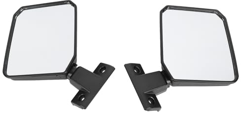 Specchietti Retrovisori Sinistro e Destro, Specchietto Retrovisore Esterno per LandCruiser 70 75 78 Serie 1985‑2013 (Tipo corto)