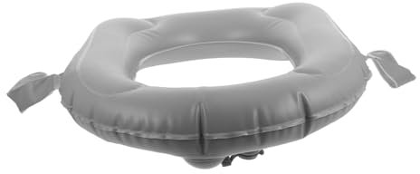 Holibanna Aufblasbare Toilettensitzauflage Mit Saugnapf Pvc Donut-kissen Für Senioren Und Behinderte Tragbar Mit Aufbewahrungstasche Rutschfest Und Komfortabel