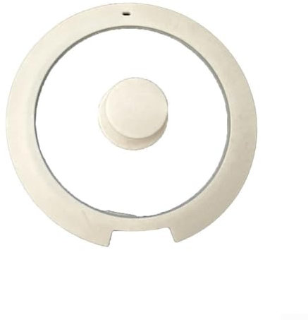 Tapa de silicona con vidrio templado, cubierta antiderrames resistente al calor, para ollas de cocina, sartenes, accesorios de utensilios de cocina (B 20 cm)