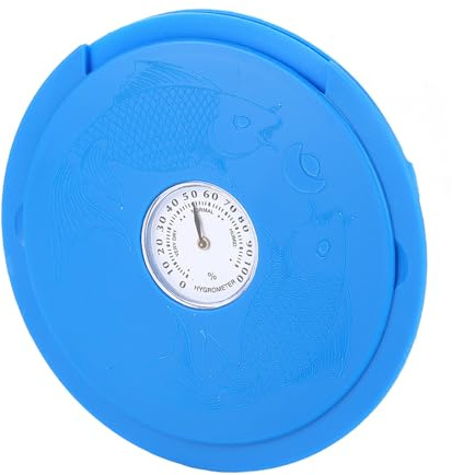 Naroote Guitar Soundhole Humidifier, Acoustic Guitar Humidifier Sponge Hygrometer for School (Blue)
