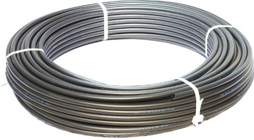 13mm ID 16mm OD LDPE Garden Irrigation Pipe Flexible Durable Water Supply Tubing for Drip Systems Sprinklers & Outdoor Watering, UV Resistant, Above or Underground Installation, 25m Coil