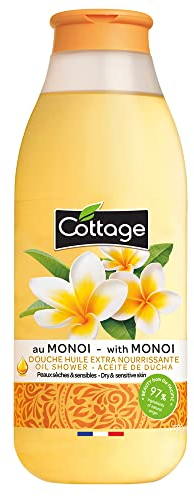 Shower Cottage Extra Nourishing Oil with Monoï Dry and sensitive skin 97% of ingredients of natural origin 560ml