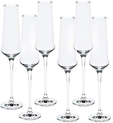 Sektglas 6er-Set Sektkelch Charisma für Schampus Prosecco Champagner 150 ml klar