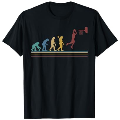 Grafico Basket Pallacanestro Basketball Evoluzione Maglietta