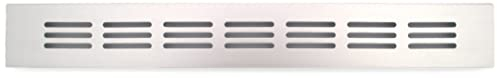 H&C VENT Rejilla Ventilación 300 x 40 mm de Aluminio para Muebles y Puertas │Rejillas de Ventilacion Horno Microondas │ Rejilla para Puerta Interna Baño Cocina de Madera PVC Metal Pared │ Cubierta AC