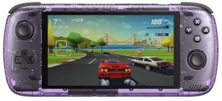AYN Odin 2 Pro Android Handheld Gaming mit leistungsstarker Snapdragon 8 Gen 2 Octa-Core CPU, Adreno 740 GPU, 12GB RAM, 256GB Speicher, 6 1080p Bildschirm, Wi-Fi 7, Android 13, HDMI