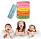 Braccialetto Antizanzare,Braccialetti Repellenti per Zanzare per Adulti e Bambini,Bracciale Repellente per Zanzare,Adatto per Il Campeggio Interno e Esterno,5 Colori,5 Pezzi