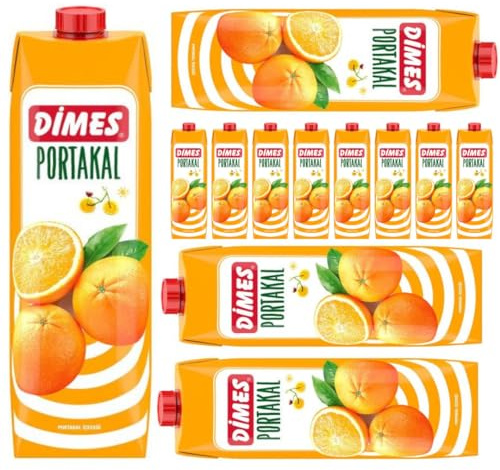 Dimes succo d'arancia succo di frutta 1000 millilitri x 12 PZ con Pufai Grocery,