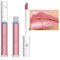 Pink Lip Gloss, High-shine Liquid Lipstick, Moisturizing Shimmer Lip Gloss Liquid Glitter Lipstick, Metallic Pink Lip Gloss Non-stick Cup Shiny Lip Tint For Girls And Women Makeup