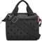 reisenthel allrounder cross glossy dots black – Kleine Crossbody Bag mit abnehmbarem und verstellbarem Schultergurt – Aus wasserabweisendem Material
