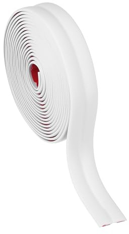 PATIKIL Wall Corner Protector,2cm x 3 Meters,Self Adhesive,White | Wall Corner Guard, Edge Protector, Flexible Peel and Stick Molding Trim, for Ceiling Countertop